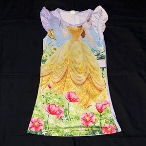 Disney Kids Nightgown - Yellow and Pink Floral
